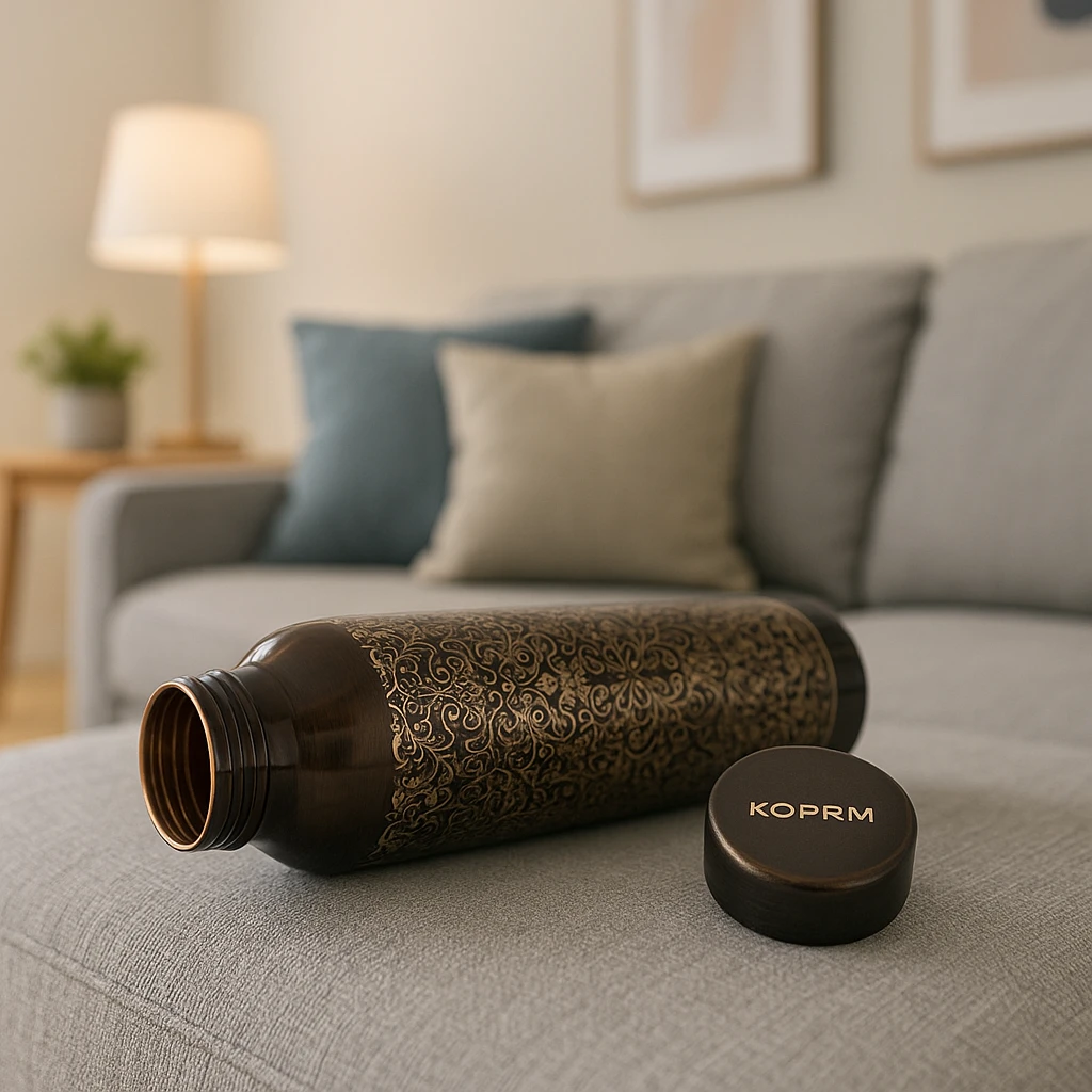 pure copper antique aching copper bottle – balance your energy, hydrate your sou - Koprm Copper Bottles pure copper antique aching copper bottle – balance your energy, hydrate your sou