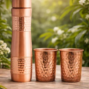 koprm hammered wellness copper box