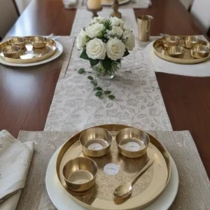 rajwada royal thali set copper koprm - Koprm Copper Bottles rajwada royal thali set copper koprm