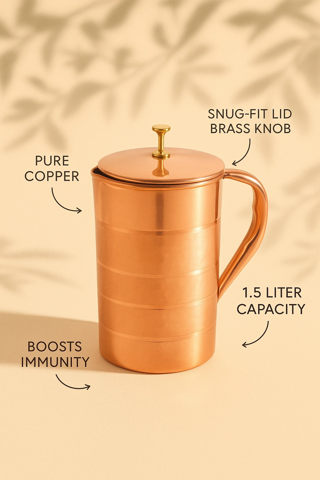 luxury copper jug save 35% - Koprm Copper Bottles luxury copper jug save 35%