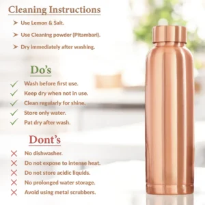 koprm caliber plain copper bottle –