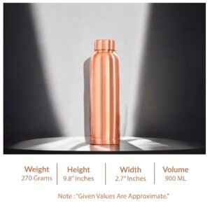 koprm caliber plain copper bottle –