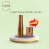 hammered harmony bottle and glass combo - Koprm Copper Bottles hammered harmony bottle and glass combo